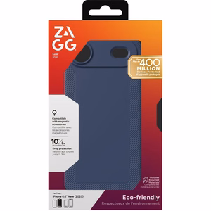 ZAGG suojakuori LUXE SNAP MagSafe-yhteensopiva iPhone 17 Air:lle laivastonsininen