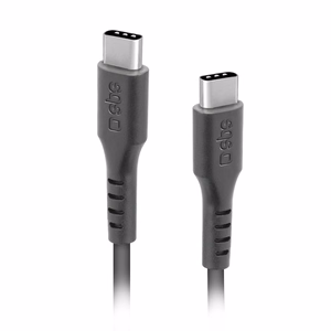 SBS TECABLETCC3M USB-C - USB-C 3m Kaapeli - musta