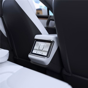 Spigen Glas.tR Slim Karkaistu lasi Tesla Model X 2022 / Model S 2021:lle - musta
