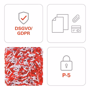 HSM Pure 420 – paperisilppuri, mikroleikkaava, 1,9×15 mm, 35 l (2342111)