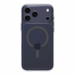 Spigen Ultra Hybrid Mag Magsafe Suojakuori iPhone 17 Pro:lle kirkas/Graphite
