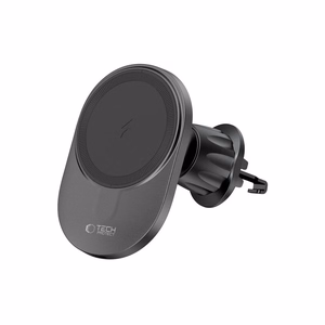 Tech-Protect MM15W-V1 auton puhelinteline MagSafe 15W induktiivisella laturilla ilmanvaihtoaukkoon - musta