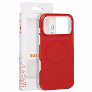 Tecto Shield Mistiq Mag suojakuori iPhone 17 Pro Max 6,9" / 18 Pro Max 6,9"-mallille, punainen