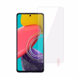 Karkaistu lasi oranssi kehys Samsung Galaxy M53 5G:lle
