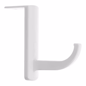 Headphone holder for monitor white