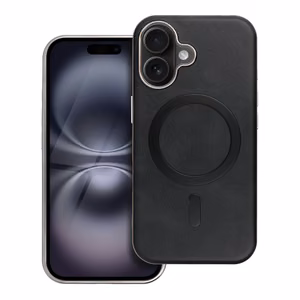 Case for iPhone 15 PRO MAX Gentleman Mag Cover compatible with MagSafe black