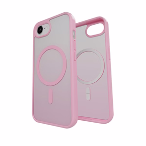 Puro Gradient MagSafe Silicone Case for iPhone 16e/17e - Pink