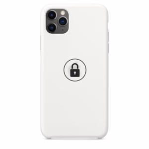 Suojakuori Silicone Case iPhone 11 / valkoinen / pakkauksessa