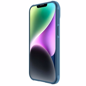 Nillkin CamShield Pro magneettikotelo iPhone 14 Plus suojakotelo kameran suojus sininen (MagSafe)