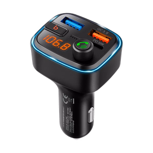 Auton FM-lähetin, Bluetooth, 2 USB-porttia ja USB-C