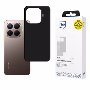 3mk Matt Case Xiaomi 15T Pro 5G:lle - musta