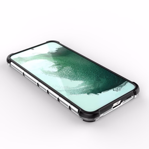 Honeycomb Suojakuori Samsung Galaxy S23+:lle panssaroitu hybridikotelo läpinäkyvä