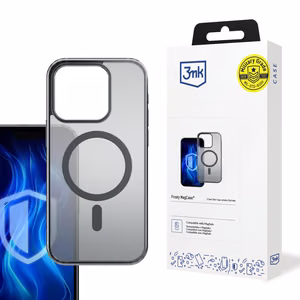 3mk Frosty MagCase iPhone 14 Pro Max:lle - Musta