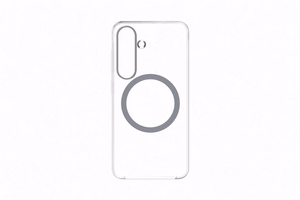 Samsung Clear Magnet Case -suojakuori Samsung Galaxy S25:lle, läpinäkyvä