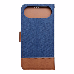 Läppäsuojakuori iPhone 17 AIR -lle Jeans Book sininen