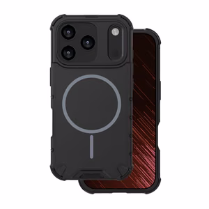 Defender 2in1 Mag Suojakuori iPhone 17 Pro 6,3:lle musta