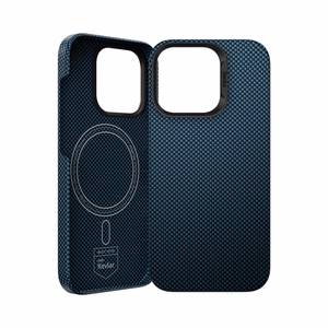 Benks Magnetic Armor Tint Kevlar 1000D (0064) iPhone 16 Plus:lle sininen