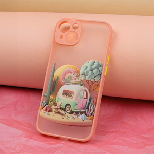 Ultra Trendy suojakuori iPhone 14 6,1' Travel pinkki