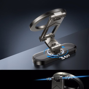Joyroom JR-ZS520 magneettinen puhelinteline metallipinnoille - musta