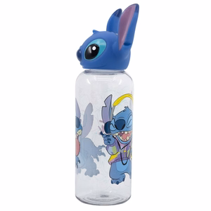 Disney Stitch Flowers -juomapullo 3D-korkilla, 560 ml