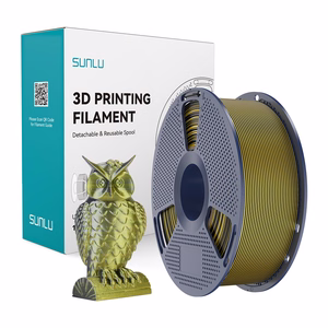Sunlu PLA+ Silk kaksivärinen filamentti (musta ja kultainen)