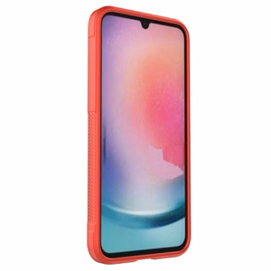 Magic Shield Case joustava panssari Suojakuori Samsung Galaxy A24 4G:lle punainen