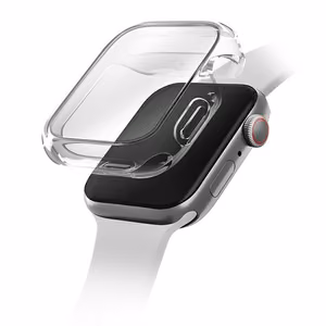Uniq Garde kotelo Apple Watch 7/8/SE2 45mm - läpinäkyvä