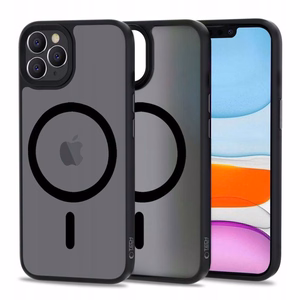 Tech-Protect MagMat MagSafe iPhone 11 Pro Suojakuori - matta musta