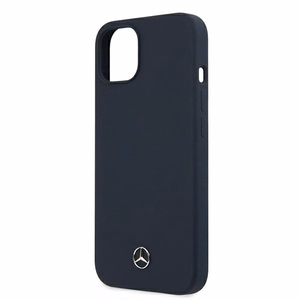 Mercedes Silicone Line kotelo iPhone 13 mini - laivastonsininen