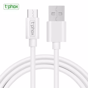 T-PHOX kaapeli Exceed USB-C, valkoinen, 1M