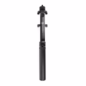 Forcell F-GRIP S70M selfiekepit langattomalla kaukosäätimellä + jalusta musta