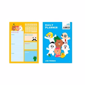 Line Friends A5 -kalenteri