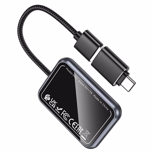 Hoco HU1 langaton CarPlay sovitin musta