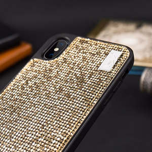 Star laukkusuojakuori iPhone XS Max:lle - kultainen