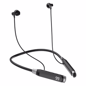 Dudao U5 Max Bluetooth Neckband Langattomat Kuulokkeet - musta