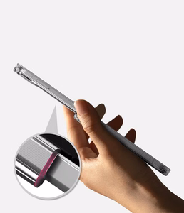 Ringke Fusion Flap suojakuori mallille Samsung Galaxy Z Flip 8 – läpinäkyvä