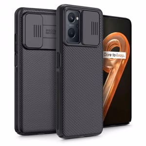 Nillkin CamShield PC Suojakuori Realme 9i:lle musta
