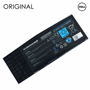 Kannettavan tietokoneen akku DELL 7XC9N, 8100 mAh, alkuperäinen