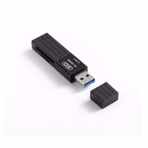 XO kortinlukija 2-in-1 DK05B USB 3.0 musta