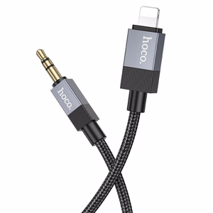 Äänisovittin Hoco (UPA32A) lightning - 3,5mm(n) musta (1M)