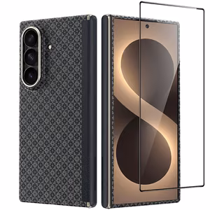 Benks Magnetic Armor Grid Air Grand Combo -suojakuori (C.K.FL.SA.BK.0051) Samsung Galaxy Z Fold 8 Ultra -mallille, musta