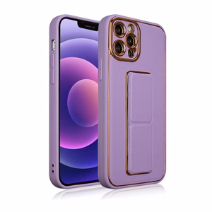 Uusi Kickstand Case tapauksessa iPhone 12 Pro jalusta violetti