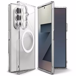 Ringke Fusion Magneettinen MagSafe Suojakuori Samsung Galaxy Z Fold 7:lle - Kirkas
