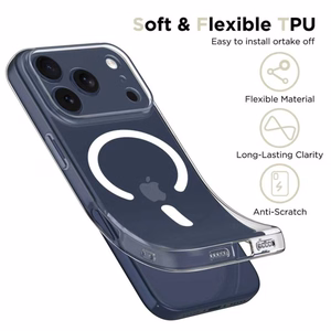 Tech-Protect FlexAir MagSafe Suojakuori iPhone 17 Pro:lle - Kirkas