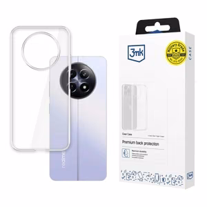 3mk Clear Case Realme 12 5G:lle - läpinäkyvä