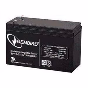 EnerGenie BAT-12V7AH rechargeable gel battery, 12 V, 7 Ah