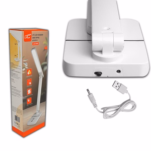 LED desk Lamp 3W, 3000/4500/6000K, adjustable, 1200mAh, white,  LTC