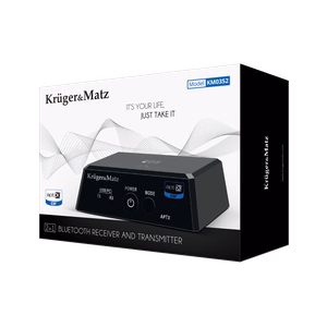 2-in-1 Bluetooth HiFi -äänivastaanotin ja -lähetin (Apt-X, NFC), malli BT-1