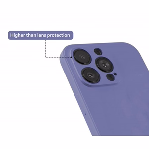 Puhelimen suojakuori Silicone Apple iPhone 16 Pro Max violetti