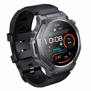 Hoco Y37 Älykello 1,43" AMOLED GPS Puhelutoiminnolla Musta